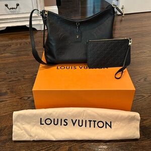 Louis Vuitton CarryAll MM - Black Monogram Empreinte